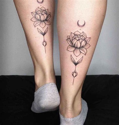 40 Diseños de Tatuajes hermosos en pierna para mujeres